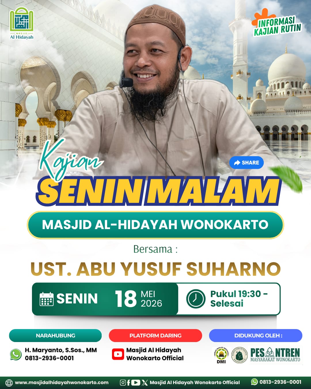Pengumuman Masjid Al Hidayah